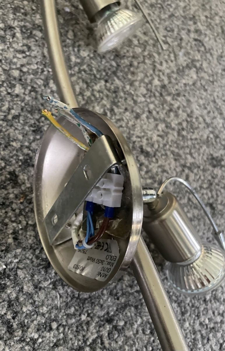 Lampadari & plafoniere: Deckenlampe Strahler 3er Metall  gebraucht  – Usato da Au ZH venduto da Jaggy4 3