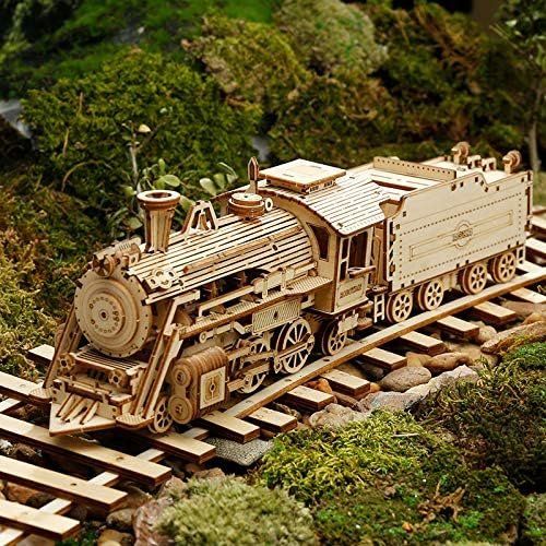 Puzzle: 3D Puzzle Dampflokomotive Holzpuzzle – Nuovo e nell'imballaggio originale da Châtelaine venduto da topshop.switzerland 2