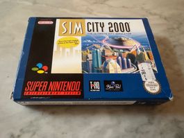SIM CITY 2000 SPIEL FÜR SUPERNINTENDO IN ORIGINALSCHACHTEL
