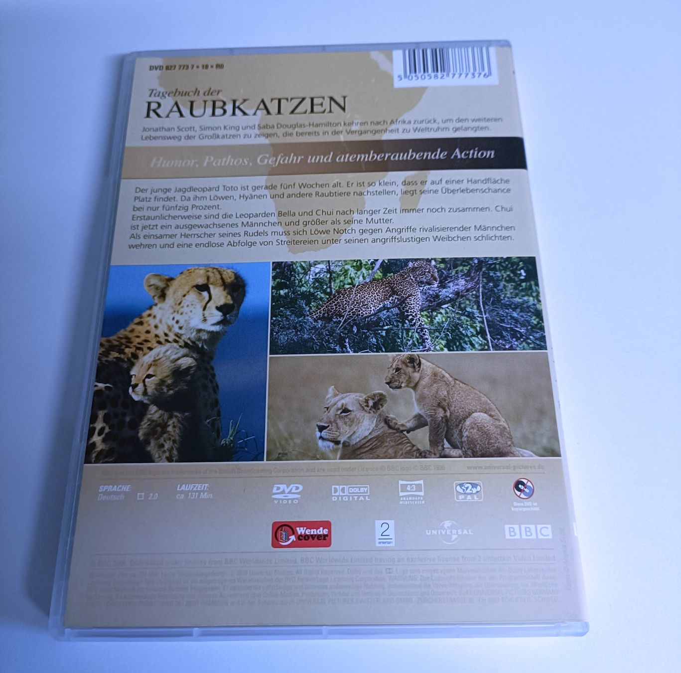 Tutti i DVDs: Tagebuch der Raubkatzen, Teil 4 | DVD – Usato da Köniz venduto da Movieportal007 1