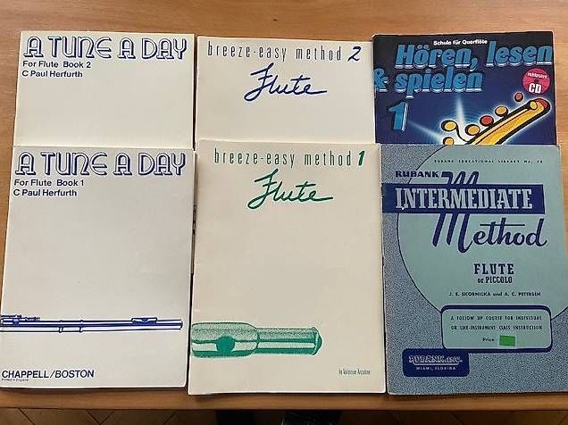 Libri: Flötenschulen 6 Hefte – Usato da St.Gallen venduto da NOVEMBER01
