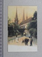Luzern, 1914, Hofkirche, belebt
