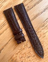 PATEK PHILIPPE Lederband 20/16 Alligator braun gepolstert