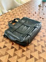 Designer-Aktentasche, Leder, schwarz -  Michaël Verheyden