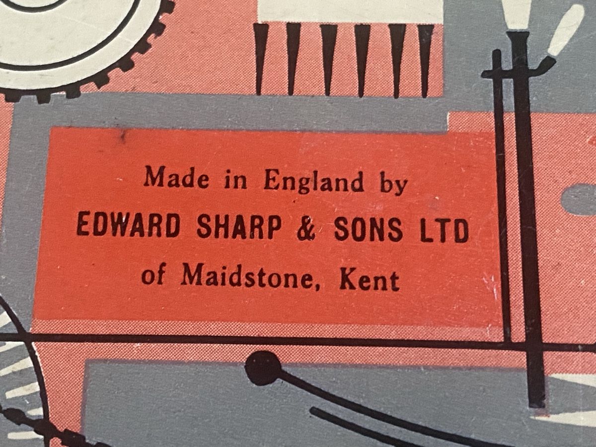 Zuckerdosen: Vintage Blechdose Edward Sharp & Sons Ltd, England 54 – Gebraucht aus Baden von swiss-alps 4