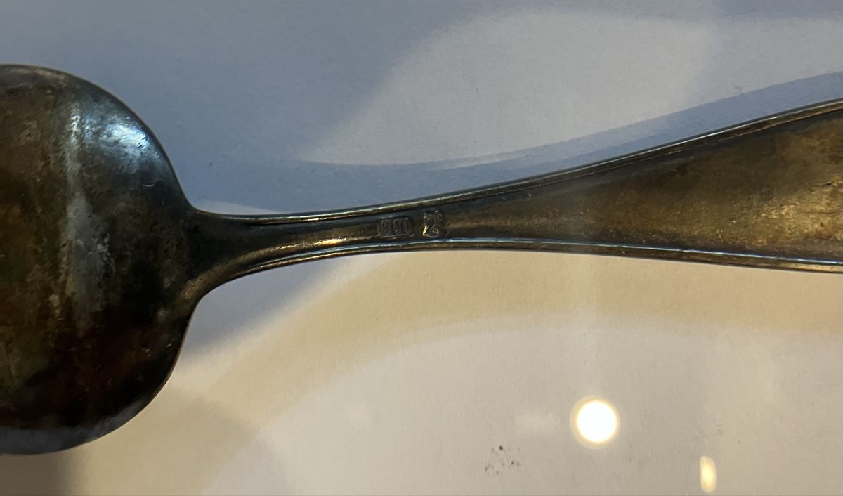 Löffel: Silberlöffel 800  – Gebraucht aus lyssach von fisch40 3