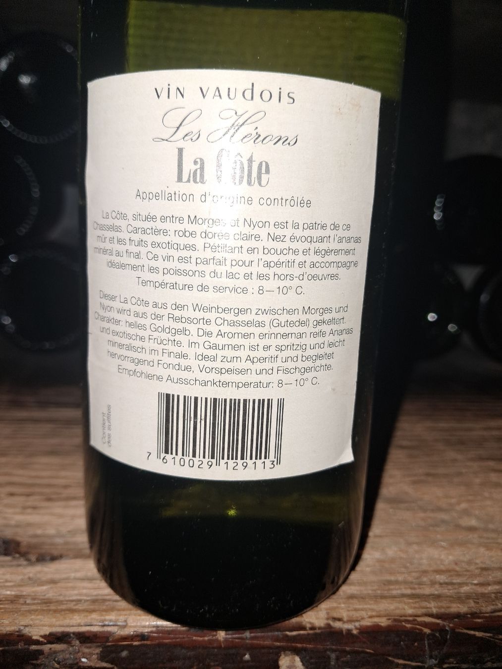 Vino: Les Hérons La Côte AOC 2020  – Nuovo e nell'imballaggio originale da Le locle venduto da juliensaran 3