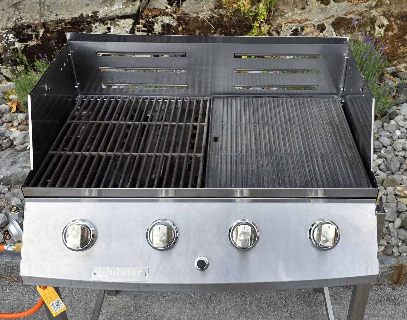 Griglie: Suhner Barbecue-Grill Deluxe, Occ. – Usato da Staad SG venduto da oli7877 3