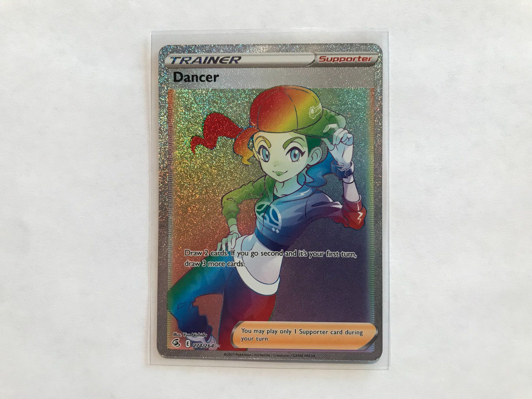 Pokémon Sammelbilder & Trading cards: Trainer Dancer Rainbow Fusion Strike EN – Neu (gemäss Beschreibung) aus Hagendorn von Pokecollectorch