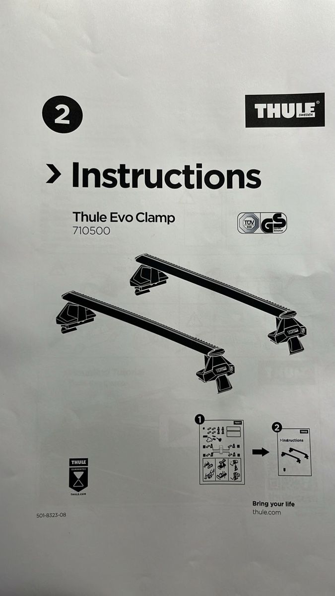 Thule Portapacchi: Thule WingBar Evo Komplettset Alfa Romeo Stelvio – Usato da Luzern venduto da mar_p785 1
