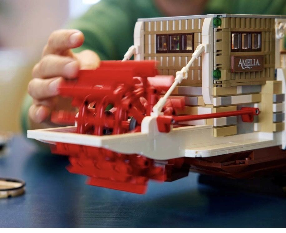 Lego Kit di costruzioni: Lego Flussraddampfer – Usato da Merlischachen venduto da maerlischacher 2