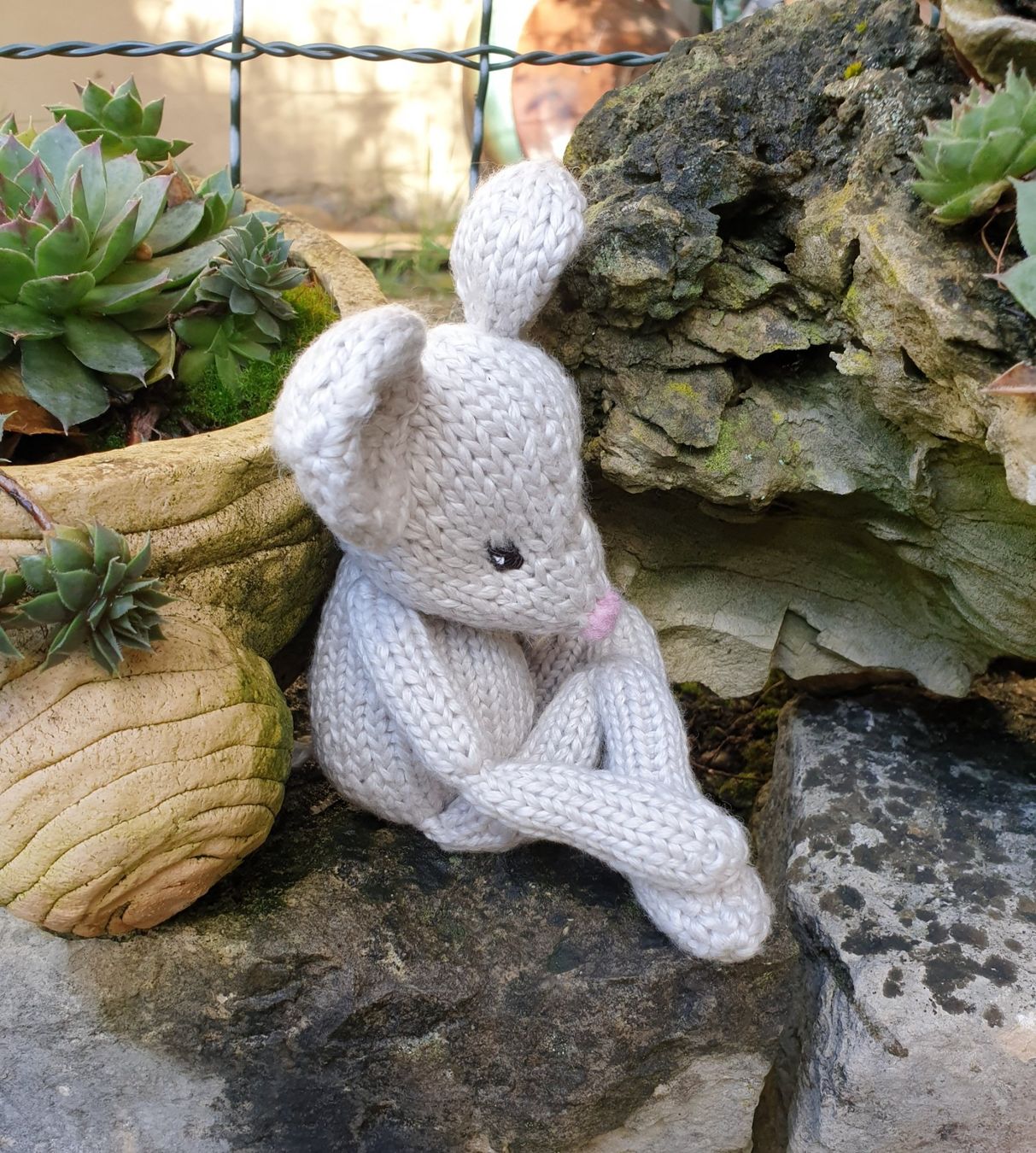 Tutte le decorazioni: Maus im Pullover gestrickt retro vintage Stil handmade – Nuovo (secondo la descrizione) da Gelterkinden venduto da Macrameed 3