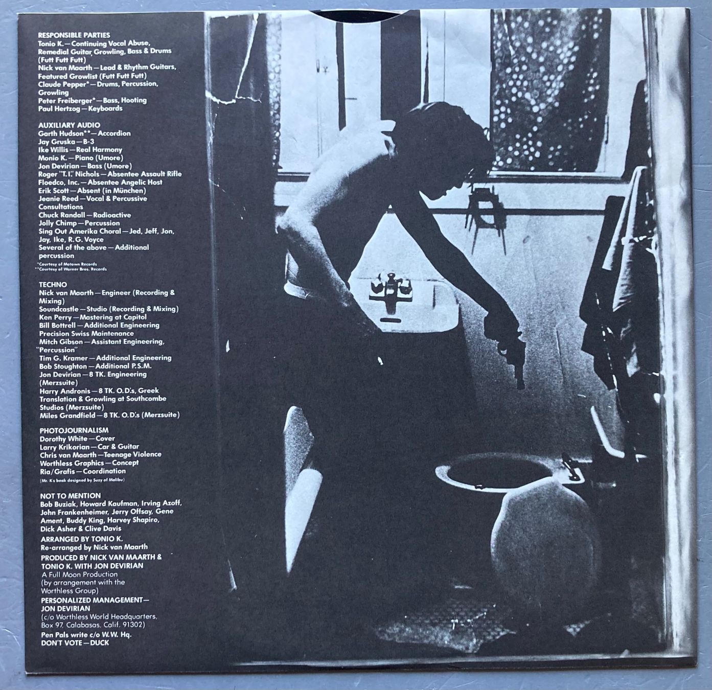Dischi in vinile: TONIO K. - AMERIKA – Usato da Poliez-Pittet venduto da Newtown-Records 2
