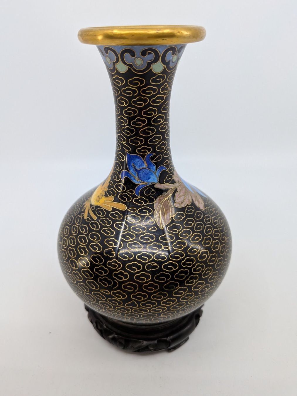 Vasi & Recipienti: Cloisonné Vase auf Sockel – Usato da Emmen venduto da magelan 2