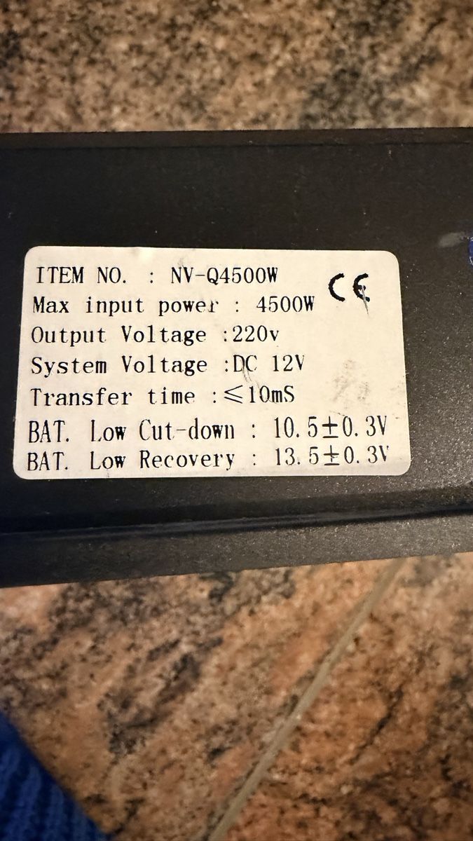 Convertitori: Intelligenter Dual Power Transfer Controller NV-Q4500W – Usato da Oberrieden venduto da Peyma 1