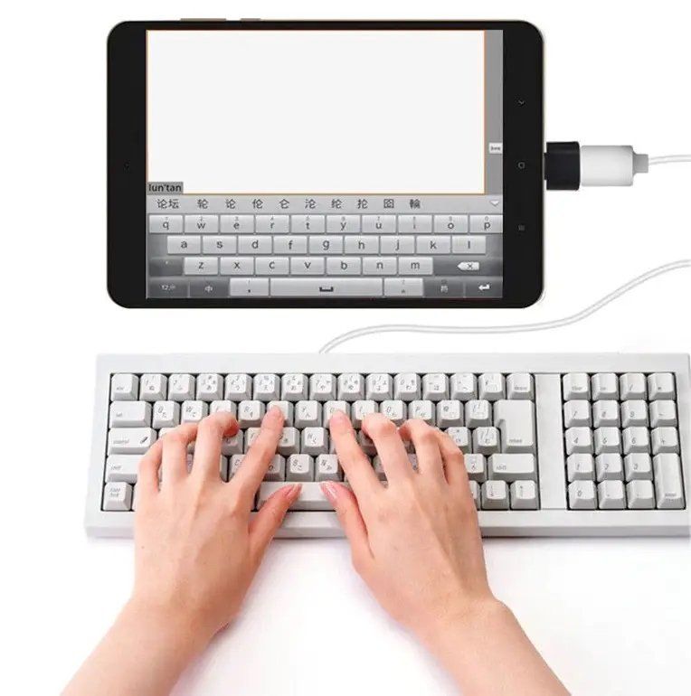 Laufwerke & Adapter: Adapter USB-C zu USB 3.0 OTG HUB Typ-C – Neu (gemäss Beschreibung) aus Mauren von  2