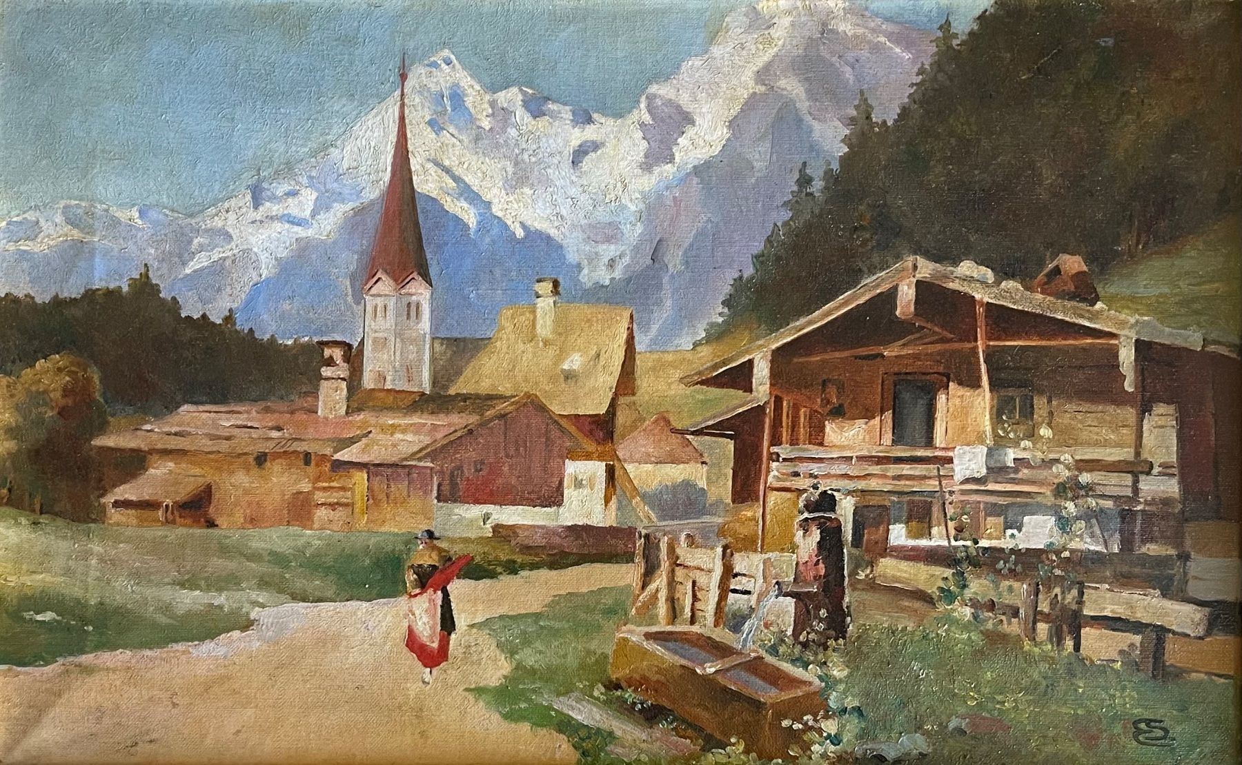 Dipinti: Schauenberg Elsa (1912-2004) – Usato da Grosshöchstetten venduto da Perle1951 1