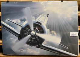 Jagdflugzeug einmotorig, Poster, OVP