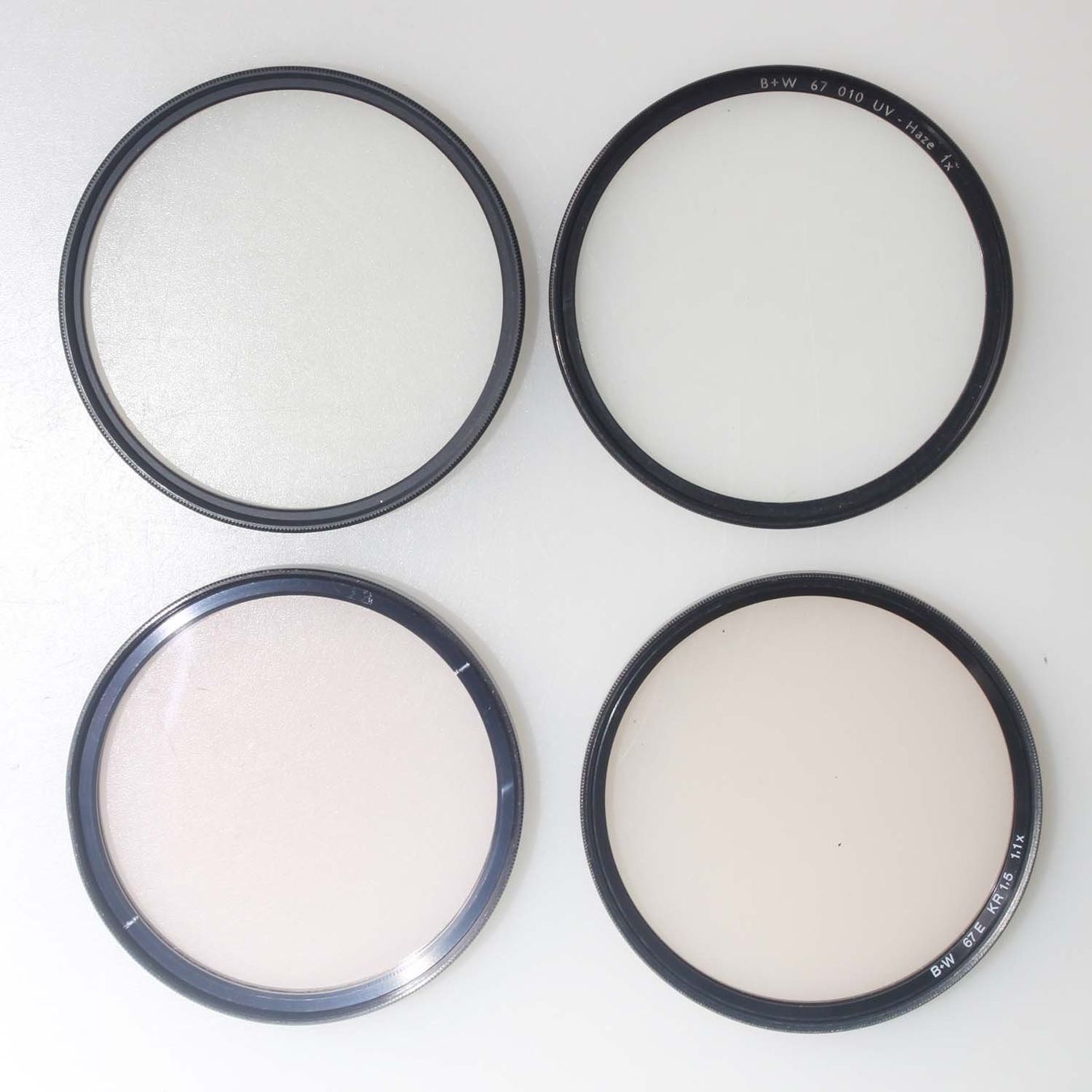 Filter: 4 Filter 67mm, 2x Skyligth, 2x UV – Gebraucht aus Jona von Sandy31