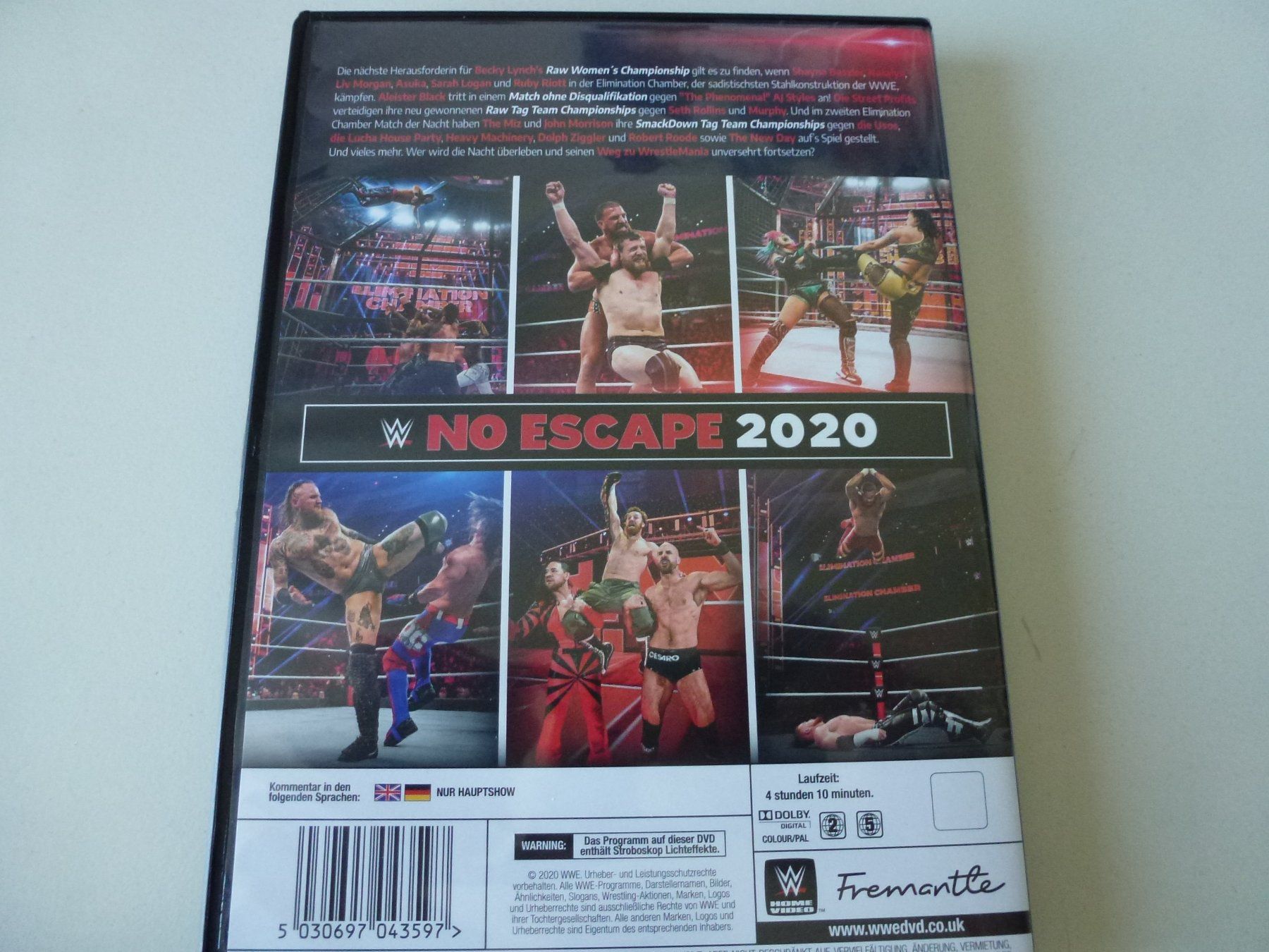Tutti i DVDs: WWE: No Escape 2020 (2 DVDs) – Nuovo (secondo la descrizione) da Bern venduto da Frebo 1