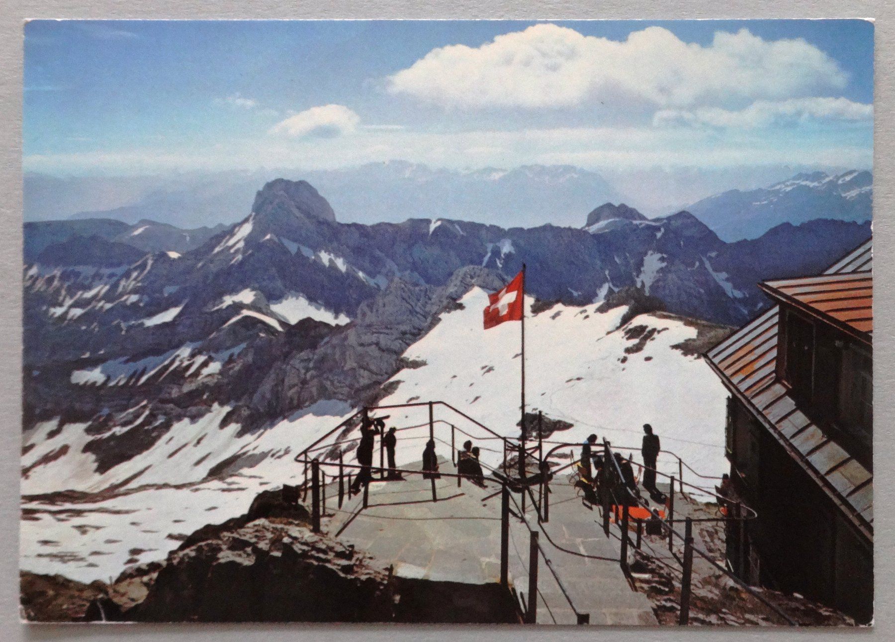 Cartoline postali: Auf dem Säntis 2504 m – Usato da Fétigny venduto da Billy2miny