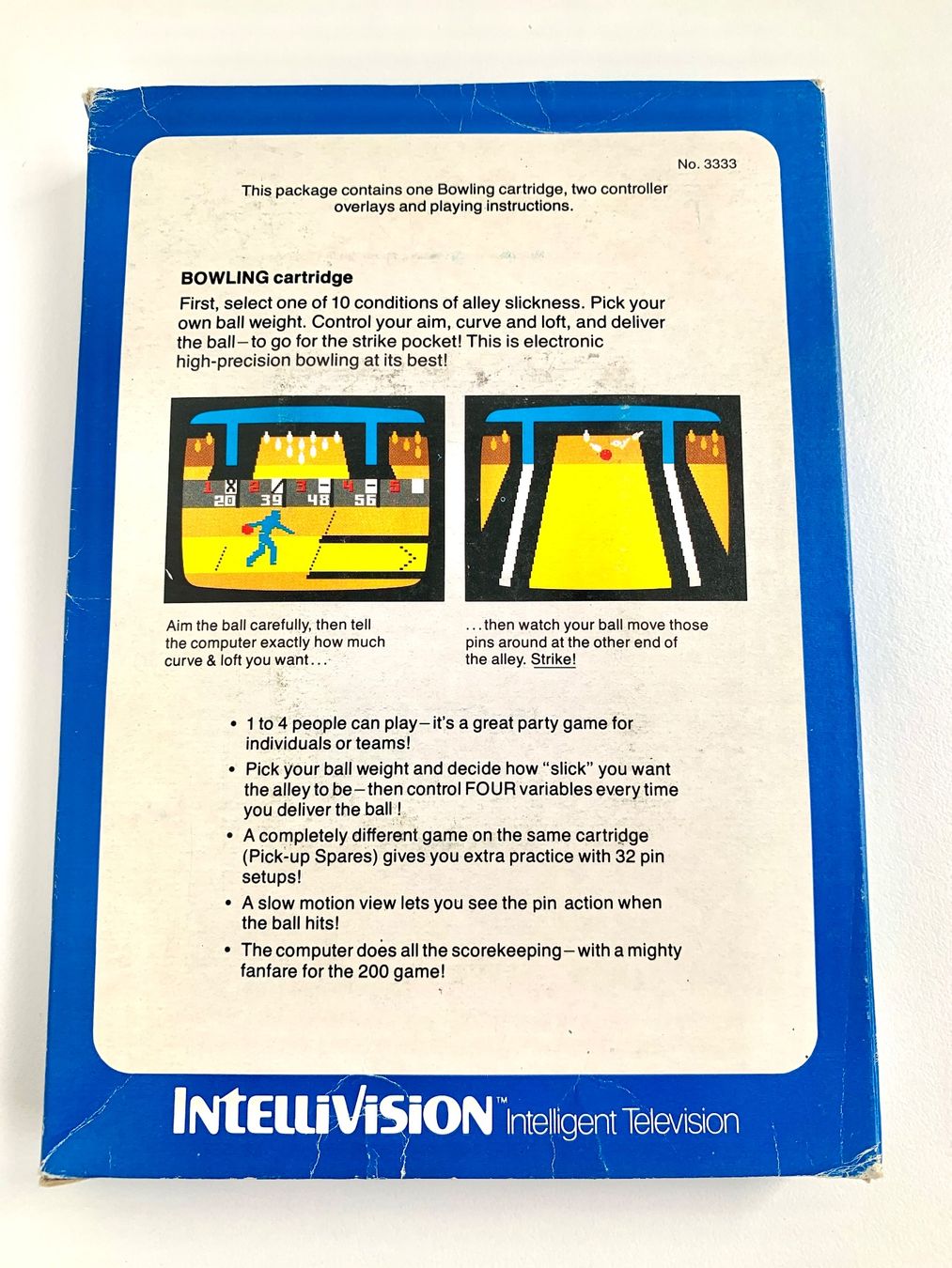 Jeux: Intellivision: Bowling – D'occasion à Kaiseraugst par Marsupower 2