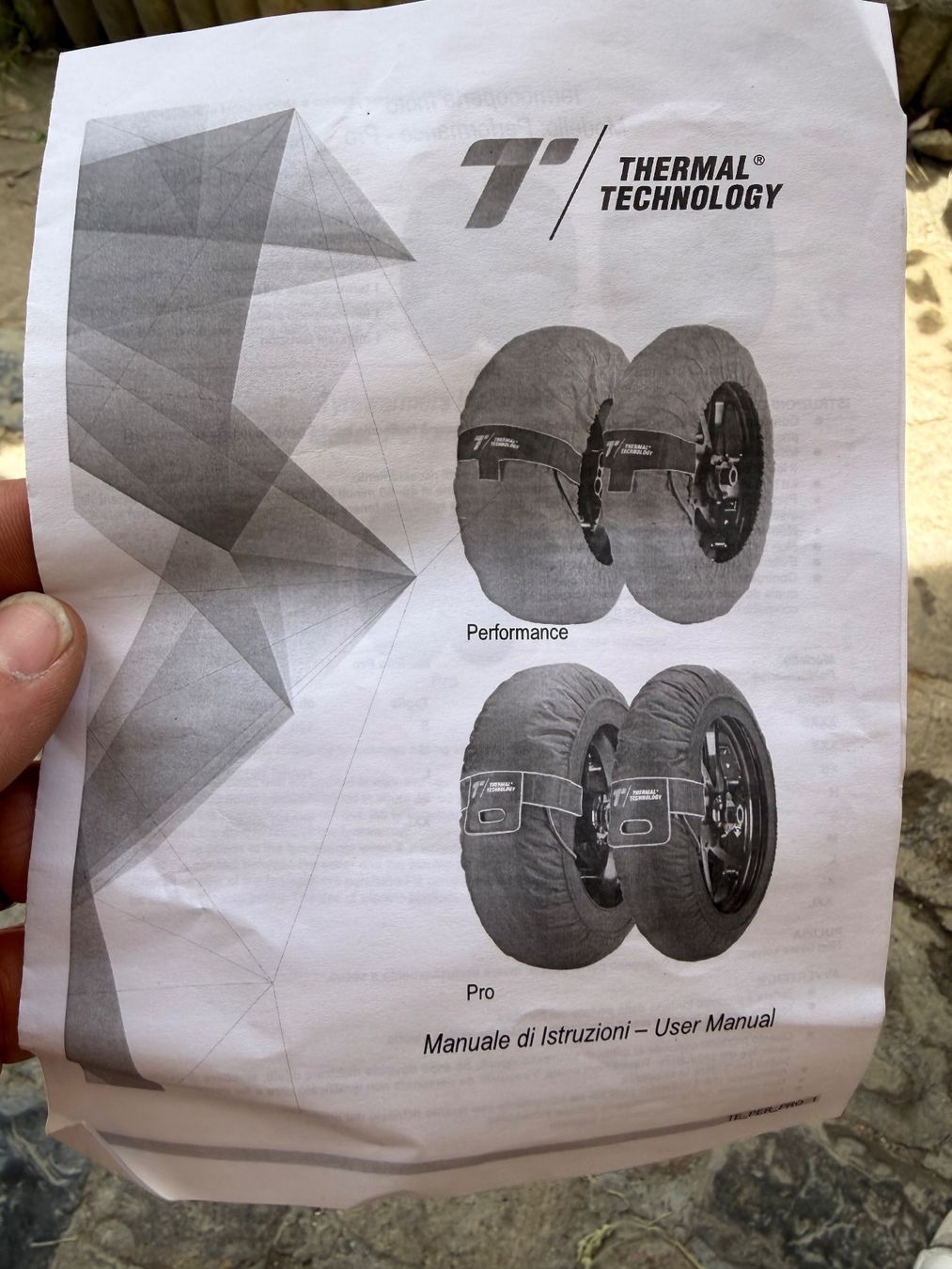 Tutti i ricambio per moto: Thermal Technology Reifenwärmer Performance – Usato da Dagmersellen venduto da seat89 2
