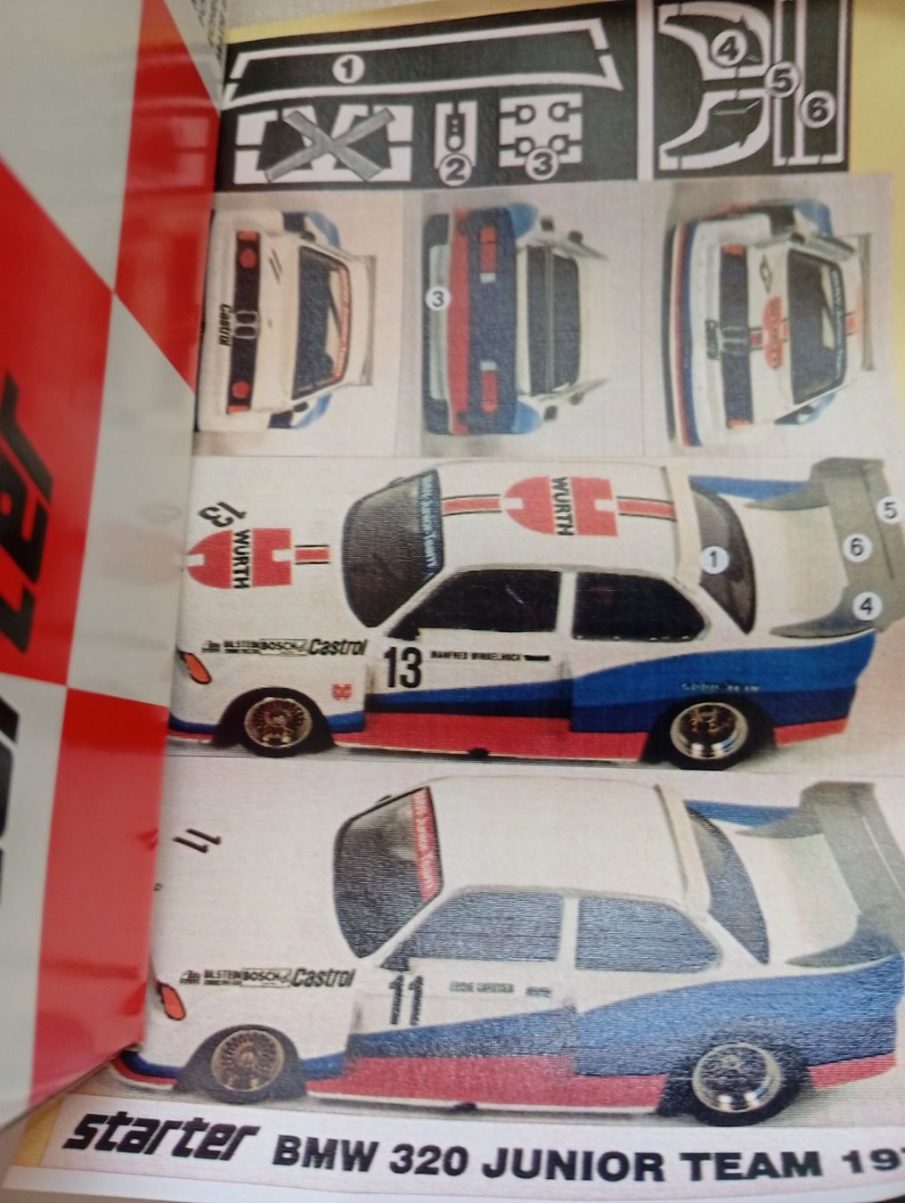 BMW Modellini d'auto: Kit 1/43 BMW 320 Junior Team – Usato da Alle venduto da Rissor
