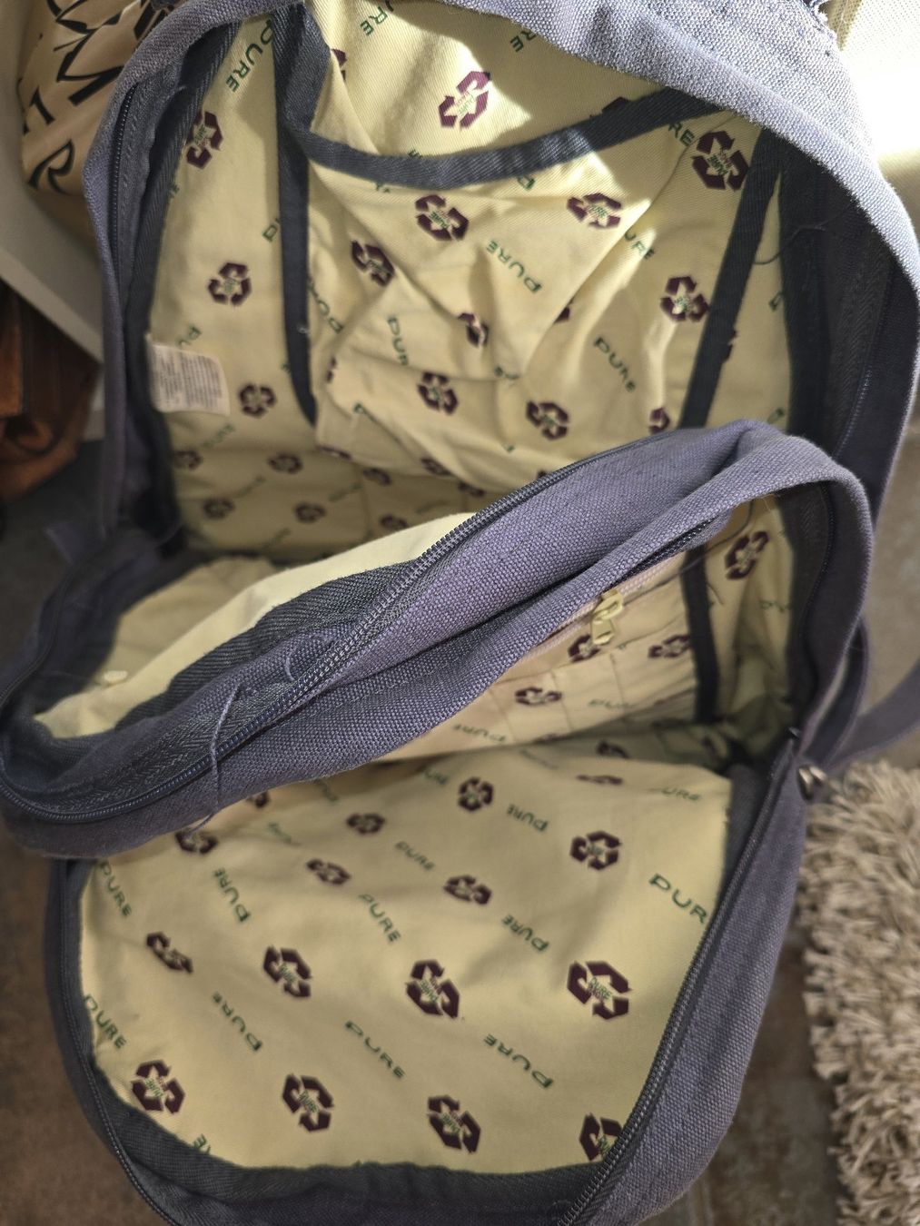 Zaini: Rücksack aus Hanfstoff von Pure – Nuovo (secondo la descrizione) da Wollerau venduto da Skyrush 2