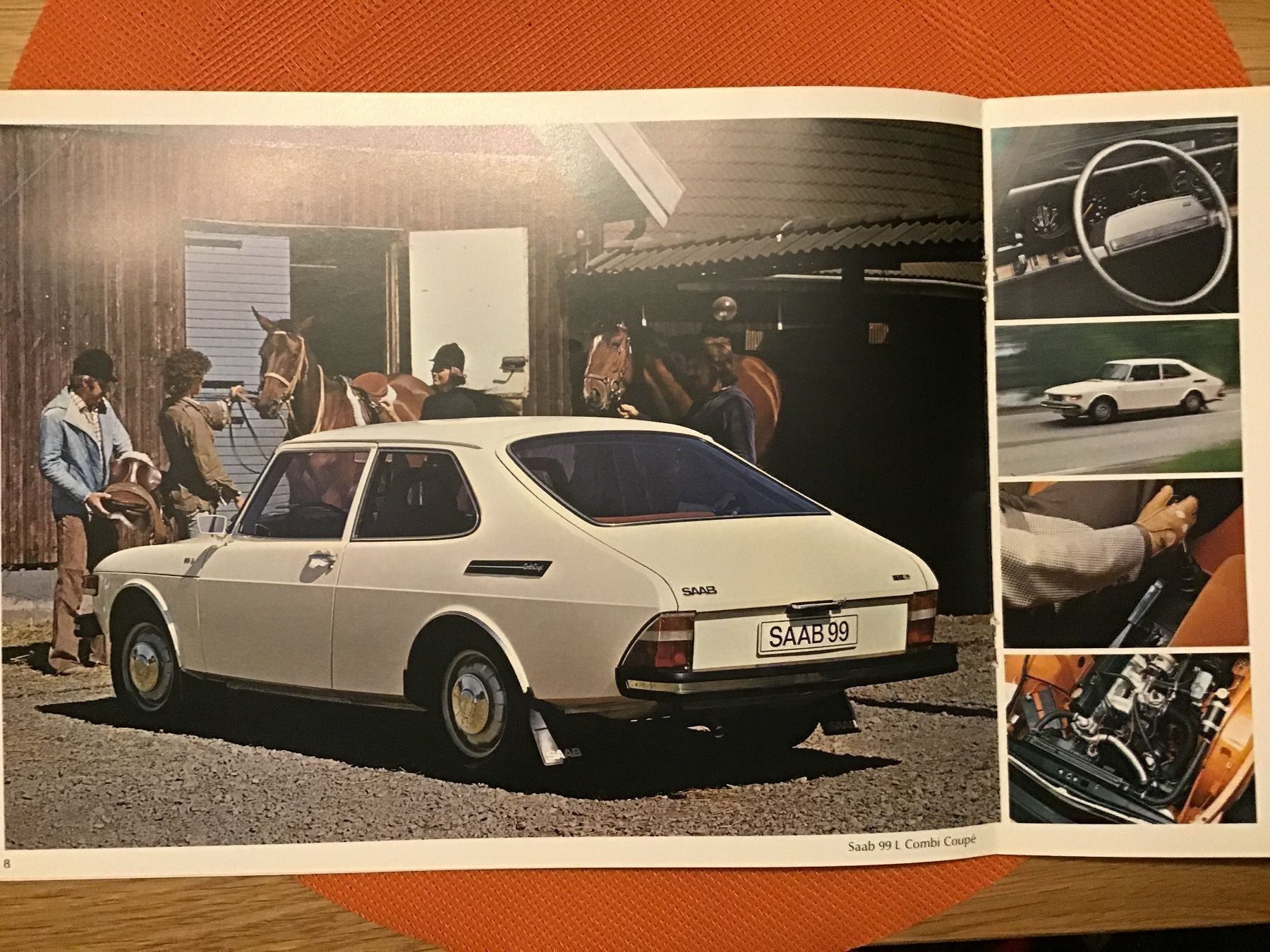 Saab Documenti: Saab 99 L Combi Coupé 1975 Prospekt – Usato da Scherzingen venduto da Starseller62 3