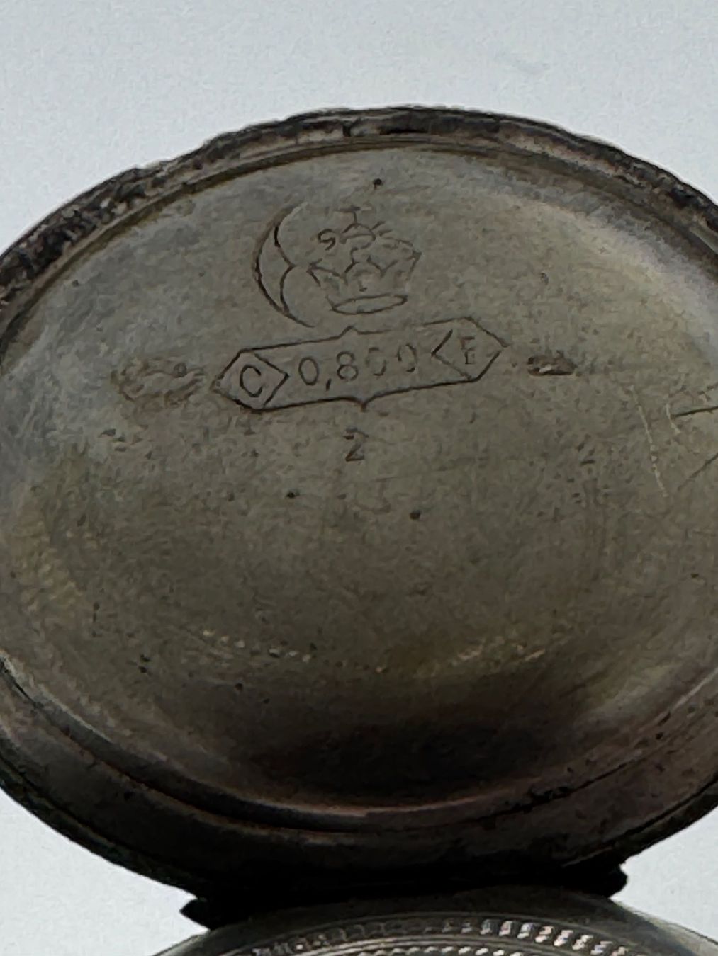 Orologi: Antike Taschenuhr, Handaufzug, Silber – Usato da Sachseln venduto da BONATI01 5