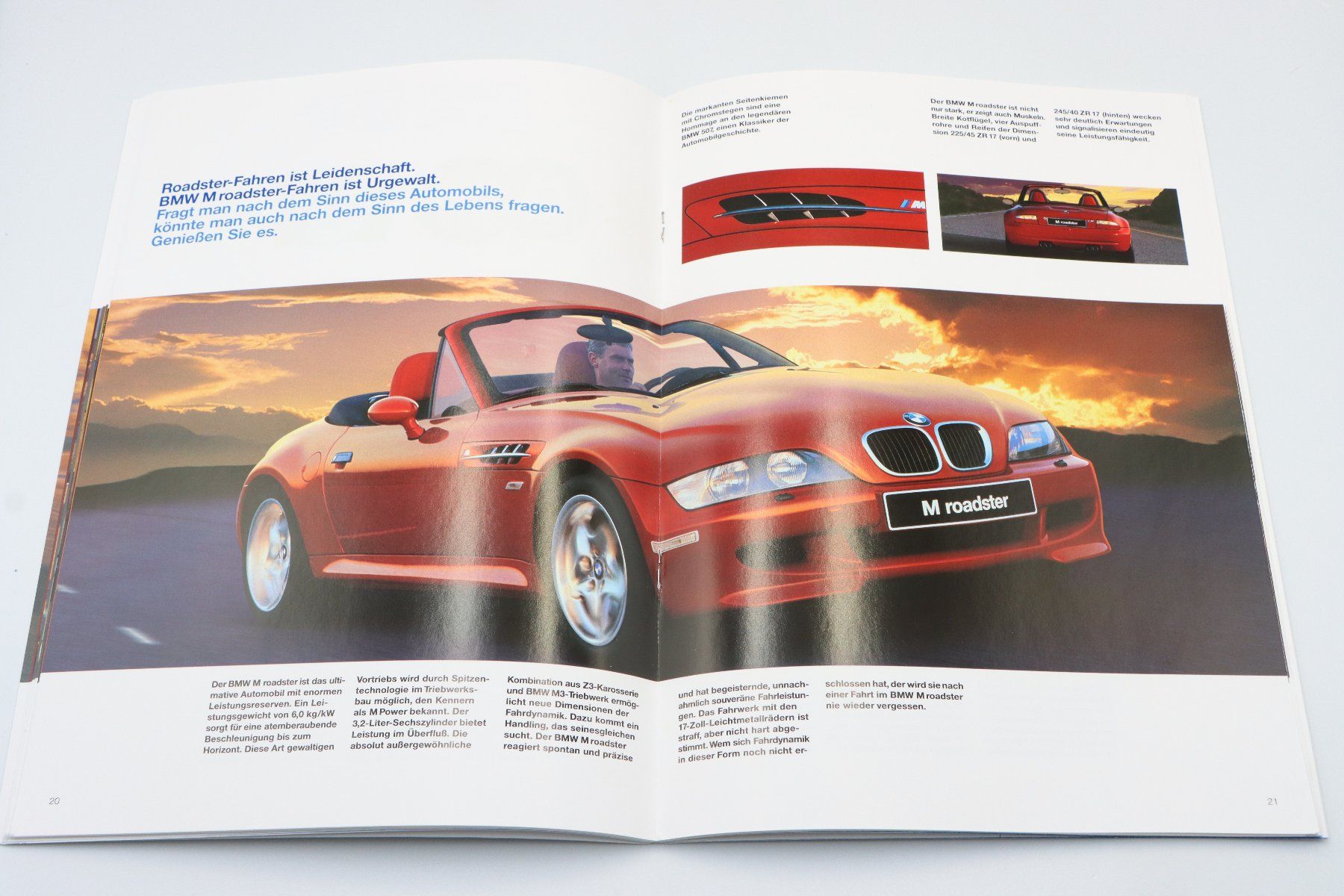 BMW Dokumente: BMW M3 E36 / Z3 M Roadster 1998 Prospekt – Gebraucht aus Bühl b.Aarberg von Collectorpassions 5