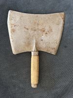 F.Dick Doppelspalter mit Holzgriff alt gebraucht