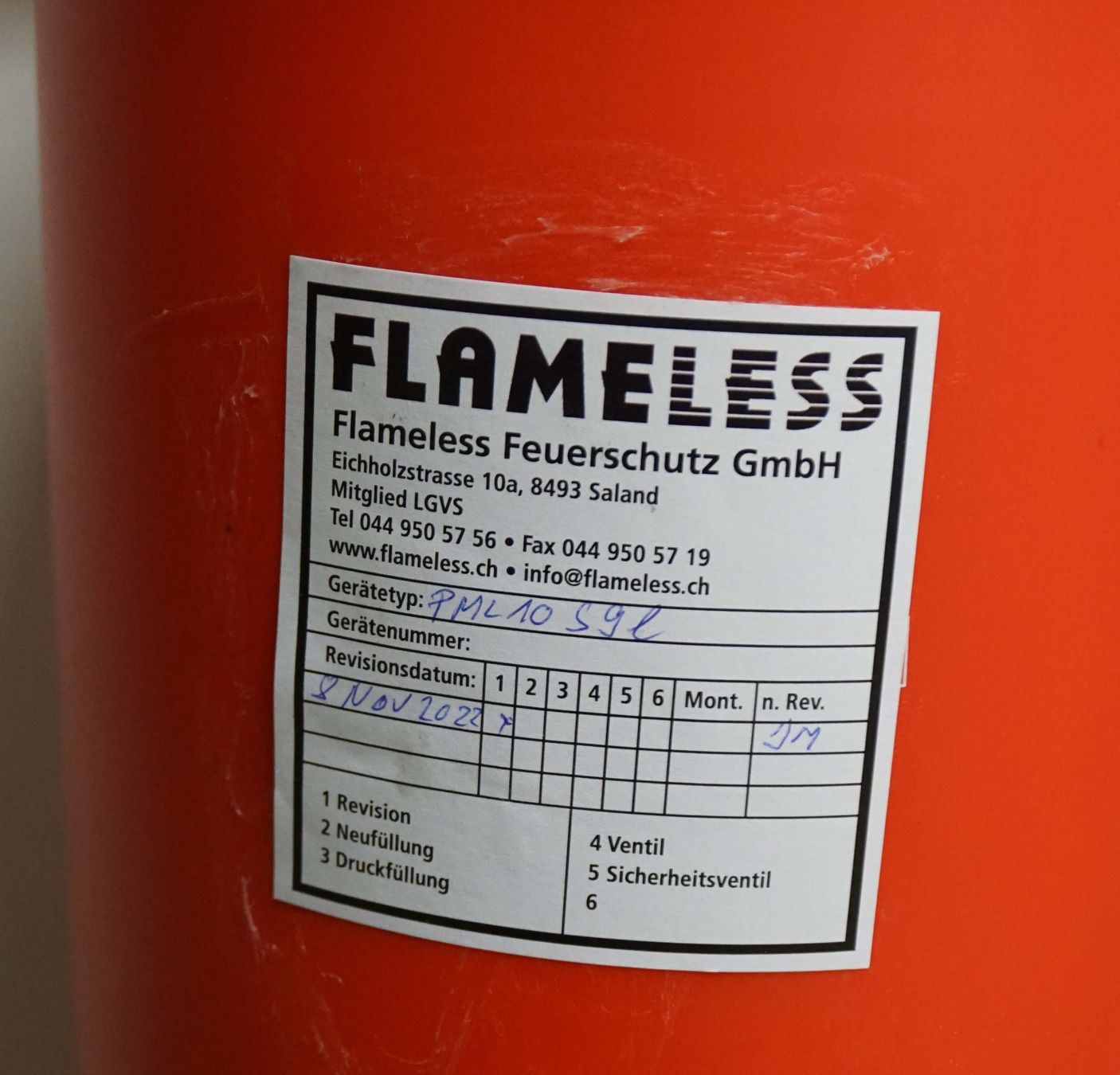 Estintori: Feuerlöscher – Nuovo (secondo la descrizione) da Eggersriet venduto da Matob 1