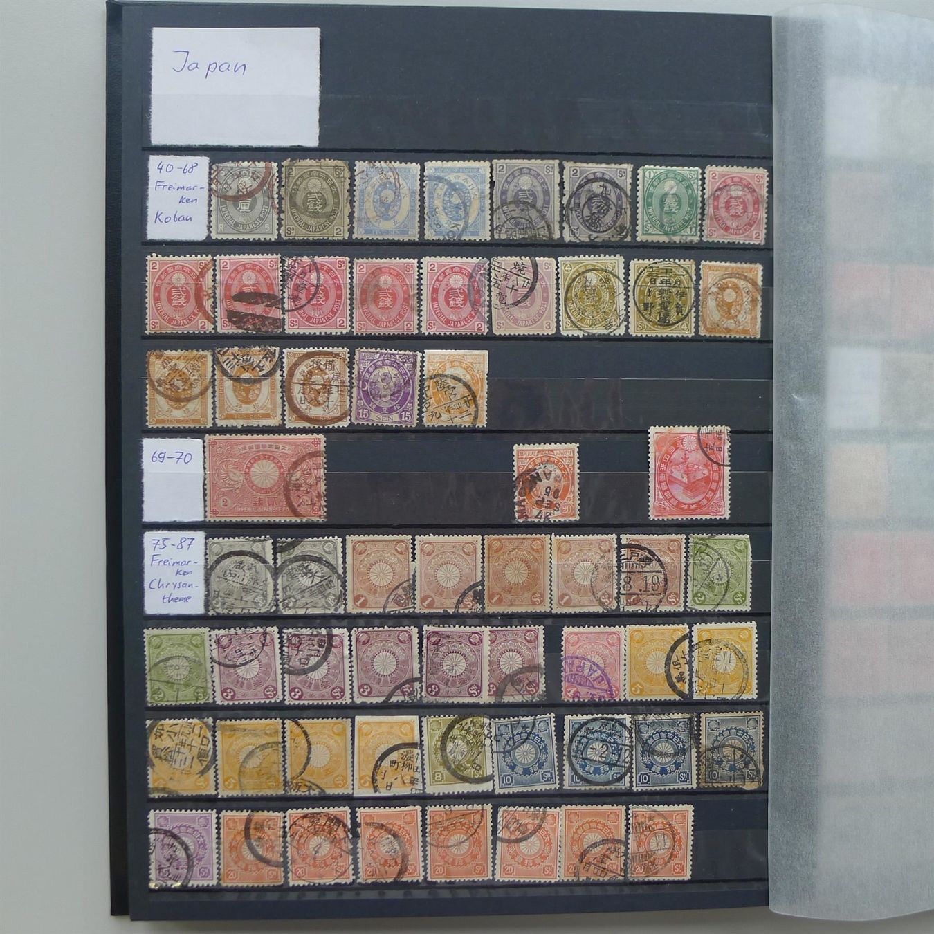 Alle Briefmarken: Naher "OSTEN" Sammlung mit CHINA + JAPAN ! – Gebraucht aus Sursee von Luzernerraute 1