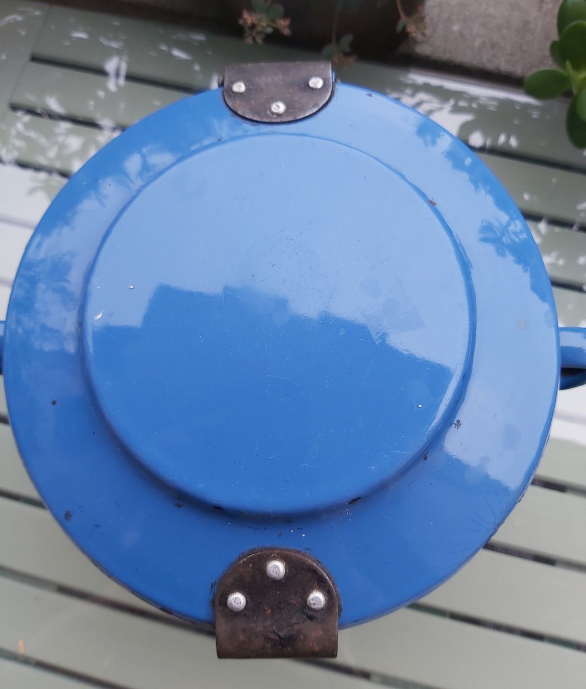 Altro per la casa: Emaille Deckelgefäss 5 L – Usato da Bern venduto da aronari 2