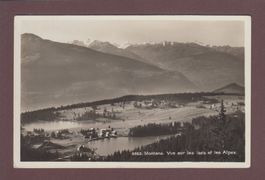 MONTANA - Les lacs - 1933
