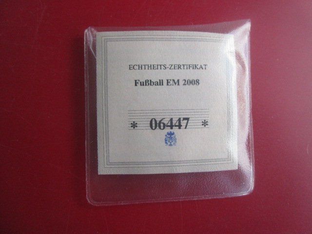 Medaglie: Fussball EM 2008 - PP - Schweiz - Oesterreich – Nuovo e nell'imballaggio originale da Luzern venduto da Horoskop1 4