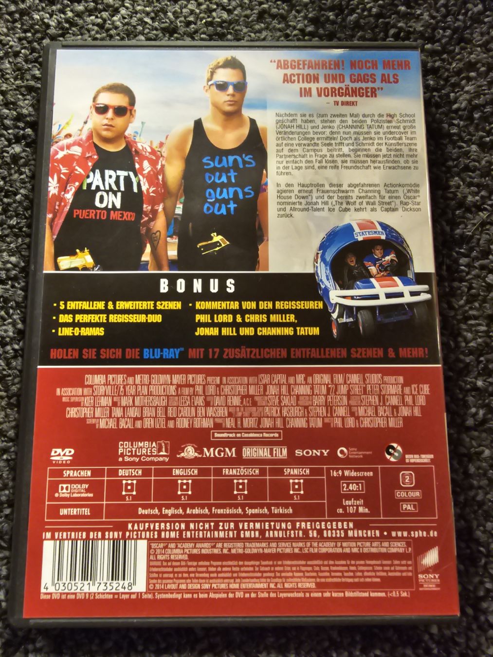 Alle DVDs: 22 Jump Street (21935) – Gebraucht aus Ruswil von jan_bxl5 1