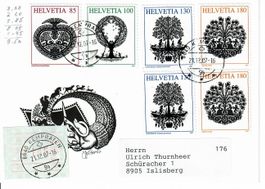Brief aus Kempraten - Paketfrankatur