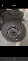 4 Winterreifen 185/65 R15 auf Stahlfelgen gebraucht