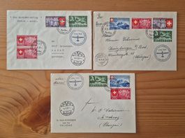 CH-Pro Aero Meldeflüge 1939 Zustand gemäss Bilder