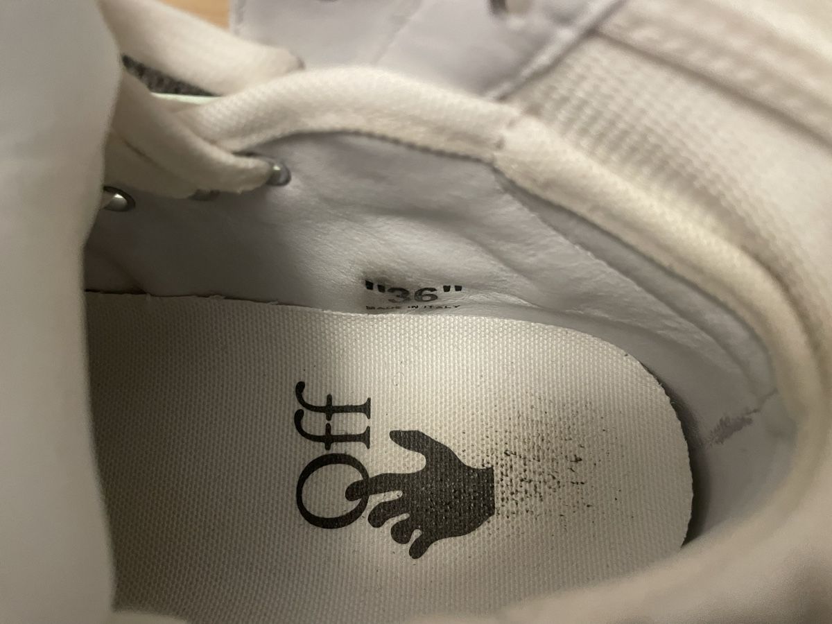 Off-White Scarpe da uomo: Off-White Court Sneaker – Nuovo (secondo la descrizione) da Adliswil venduto da mei_f5ps 3