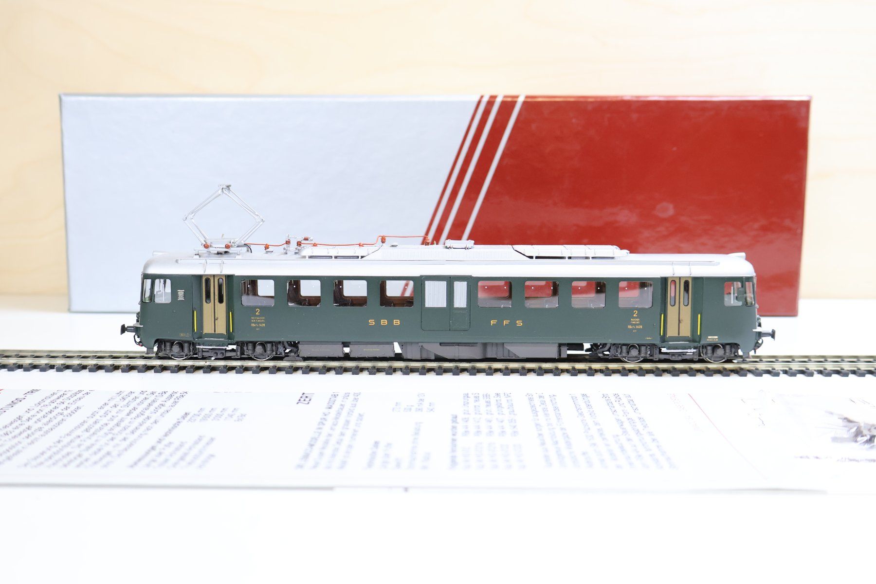 Lemaco SBB Triebwagen RBe 4/4 - Rarität - Limited 175 Stück