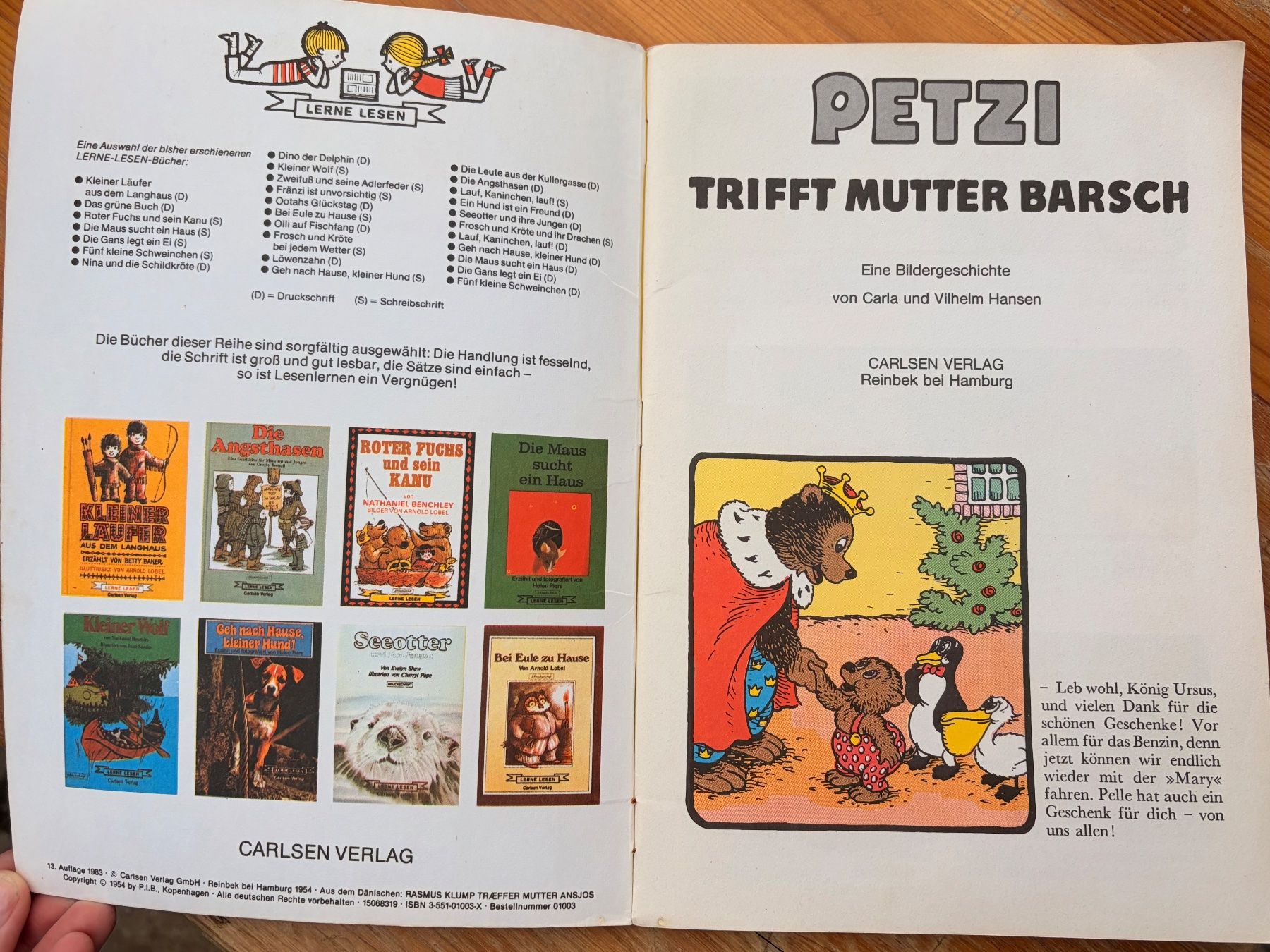 Fumetti: Petzi trifft Mutter Barsch – Usato da Jonen venduto da f_abiiiennee 2