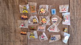 Pin Anstecker Konvolut Touristik Schweiz diverse Motive