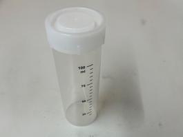 10 Tubes 100 ml mit Schraubdeckel PP