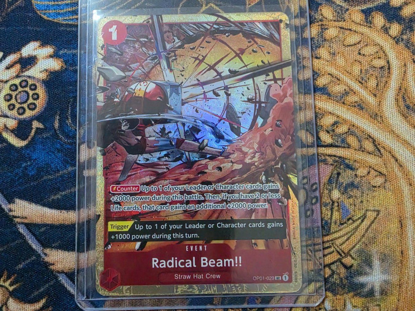 Bandai Cartes à collectionner: One Piece Radical Beam OP01-029 – D'occasion à Genestrerio par AM_98