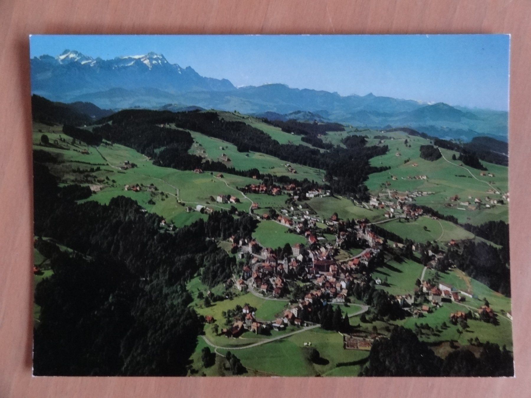 Cartoline postali: Trogen - Flugaufnahme – Usato da St Léonard venduto da Riglin
