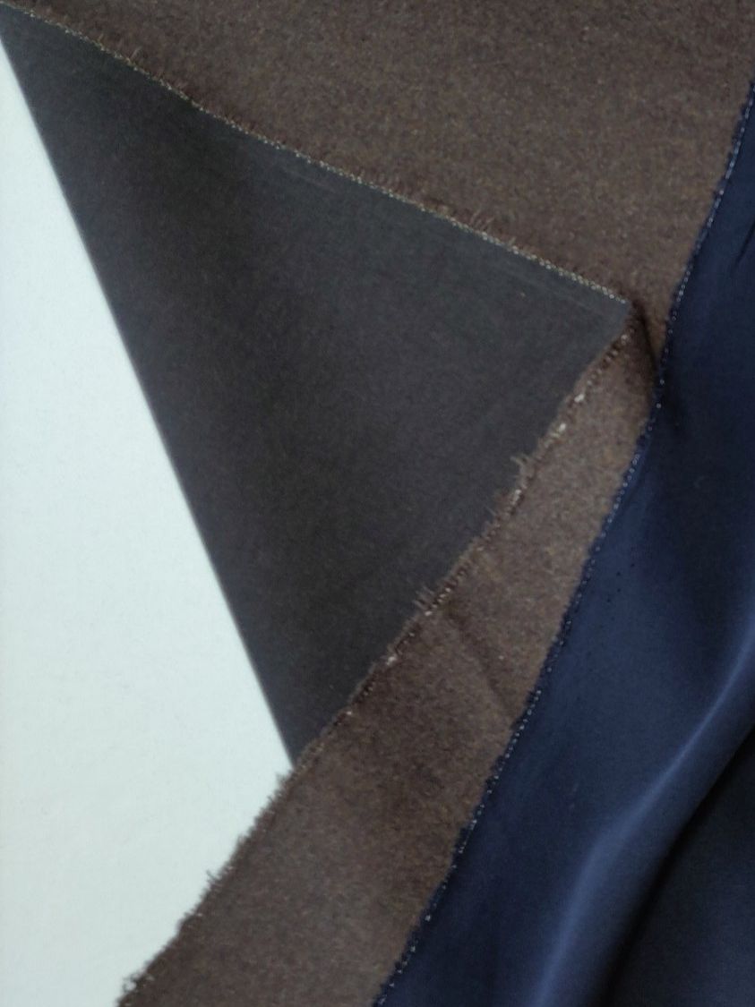 Stoffe: Anzug Stoff Baumwolle Flanell Elastan  2.1x1.50m marrone mel – Neu (gemäss Beschreibung) aus Lufingen von Voyager7 1